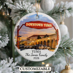Enfeite Personalizado de Yuma, Arizona Personaliza