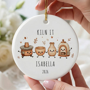 Enfeite Personalizado Para Amante de Cerâmica 'Kil