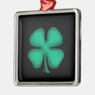 Enfeite quadrado premium Black Irish