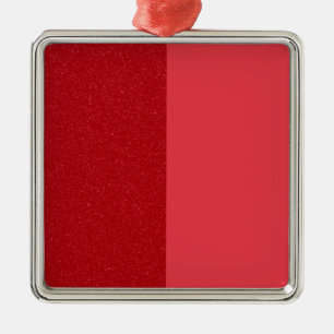 Enfeite Quadrado Vermelho Tomate Personalizado