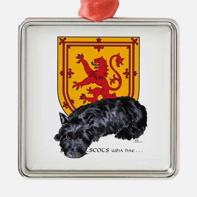 Enfeite Scots Wha Hae (Frente)