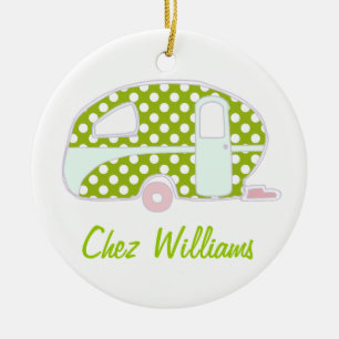 Enfeites de Caravana com Design Retro Personalizad