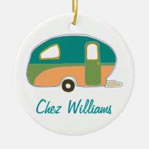 Enfeites de Caravana com Design Retro Personalizad
