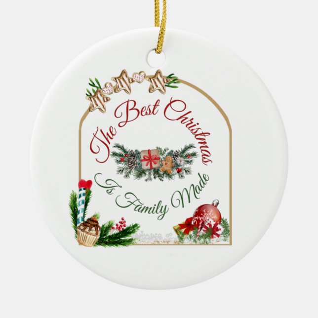 Enfeites de natal (Frente)