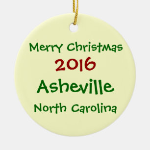 ENFEITES DE NATAL 2016 DE ASHEVILLE NORTH CAROLINA