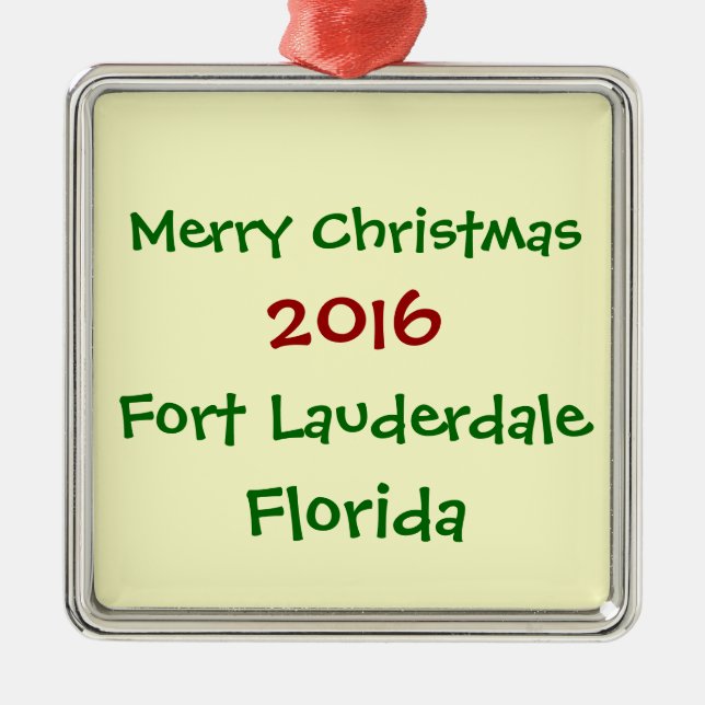 ENFEITES DE NATAL 2016 DE FLORIDA DO FORT (Frente)