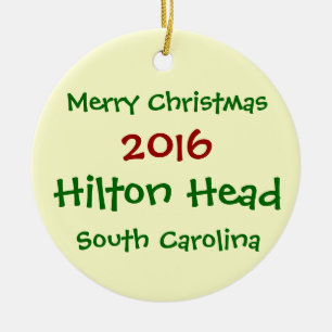 ENFEITES DE NATAL 2016 DE HILTON HEAD SOUTH