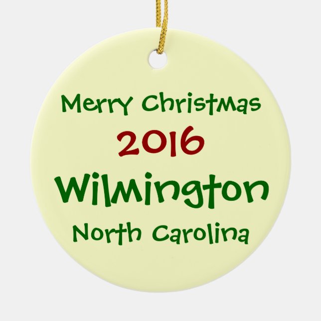 ENFEITES DE NATAL 2016 DE WILMINGTON NORTH (Frente)