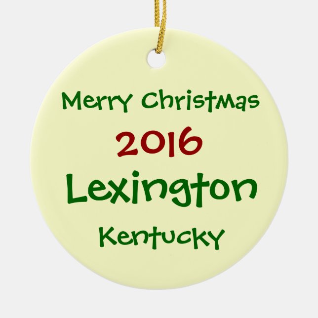 ENFEITES DE NATAL 2016 NOVOS DE LEXINGTON KENTUCKY (Frente)