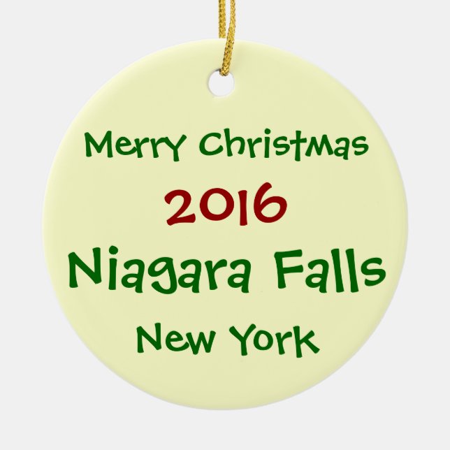 ENFEITES DE NATAL 2016 NOVOS DE NIAGARA FALLS NEW (Frente)