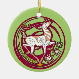 Enfeites de natal 2017 da rena de Holidaze do