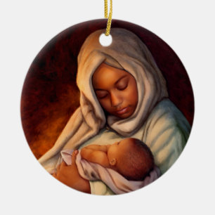 Enfeites de natal Africanos de Arte Nativa America