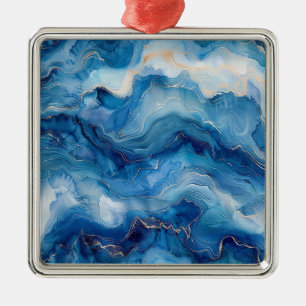 Enfeites de natal Agate Marble