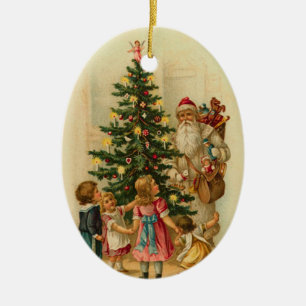Enfeites de natal alemães do papai noel