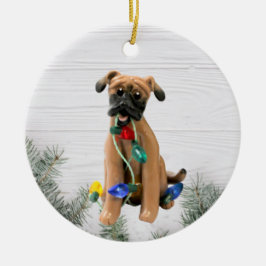 Enfeites de natal Black Mouth Cur