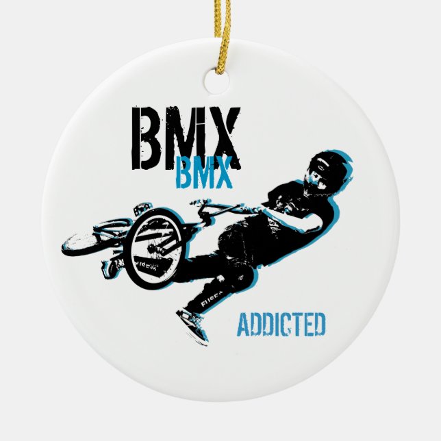 Enfeites de natal BMX (Frente)