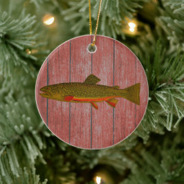 Enfeites de natal Brook Trout