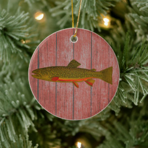 Enfeites de natal Brook Trout