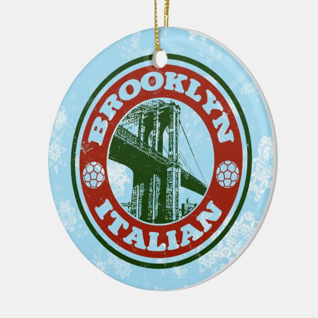 Enfeites de natal Brooklyn Italiano Americano (Esquerda)