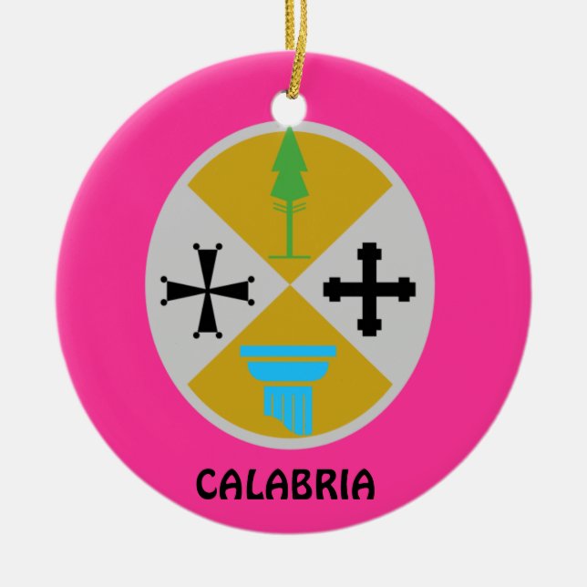 Enfeites de natal Calabria Natali de Calabria* (Frente)