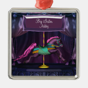 Enfeites de natal Carousel Pony Big Sister