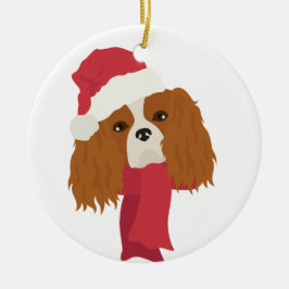 Enfeites de natal Cavalier King Charles Spaniel