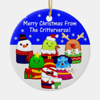 Enfeites de natal cerâmicos