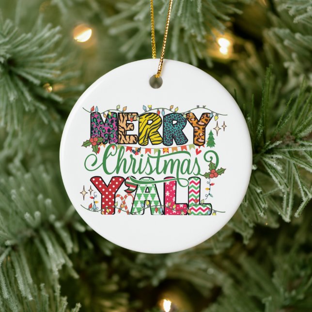 Enfeites de natal clássico simples (Árvore)