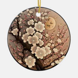 Enfeites de natal com flores e sol