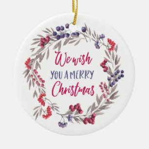 Enfeites de natal com foto personalizada