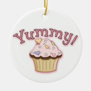Enfeites de natal cupcakes