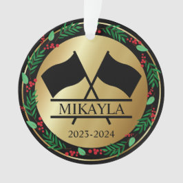 Enfeites de natal da Banda de Marcha da Guarda de 