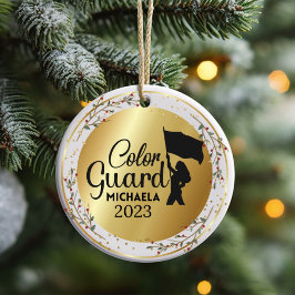 Enfeites de natal da Banda de Marcha da Guarda de