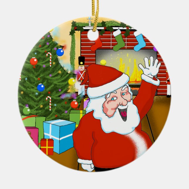 Enfeites de natal da Cena de Natal (Frente)