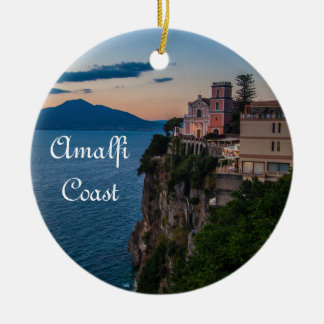 Enfeites de natal da costa de Amalfi