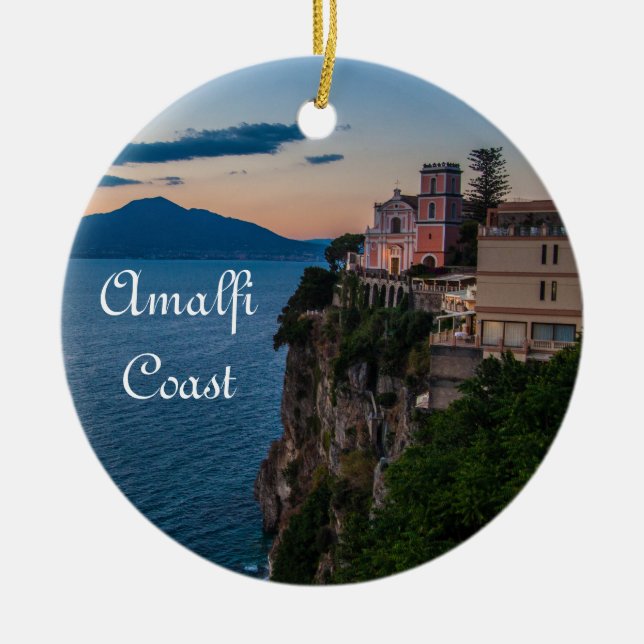Enfeites de natal da costa de Amalfi (Frente)