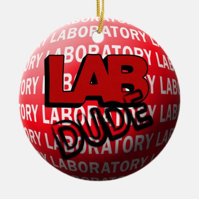 ENFEITES DE NATAL DA ESFERA DO GAJO DO LABORATÓRIO (Frente)