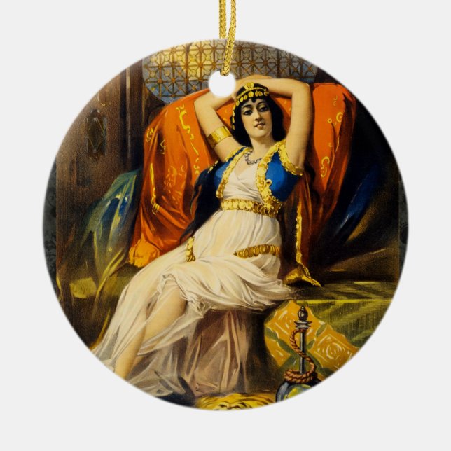Enfeites de natal da ópera do Victorian (Frente)