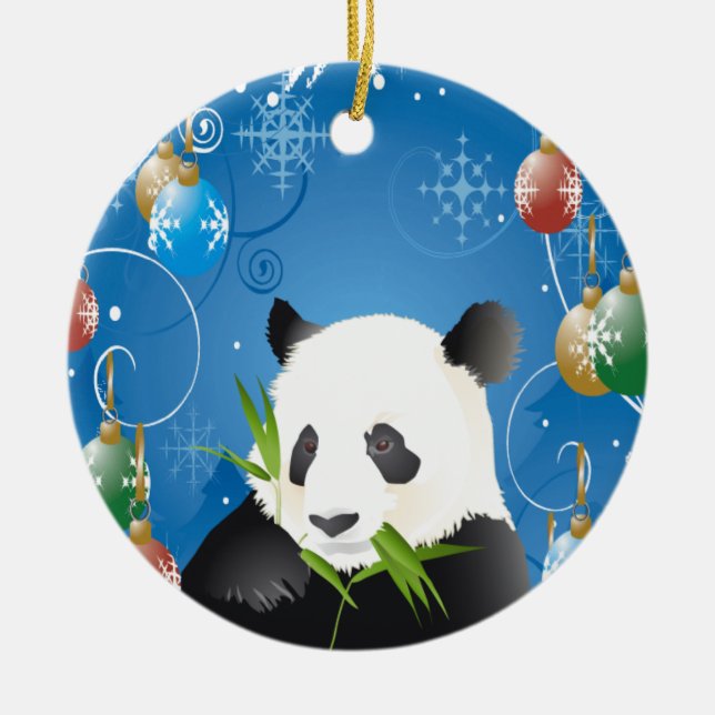 ENFEITES DE NATAL DA PANDA (Frente)
