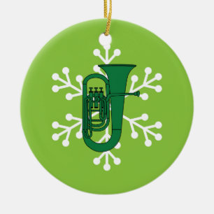 Enfeites de natal da tuba