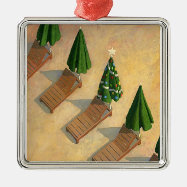 Enfeites de natal das cadeiras de praia (Frente)