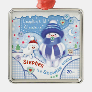 Enfeites de natal de 1rua para neto