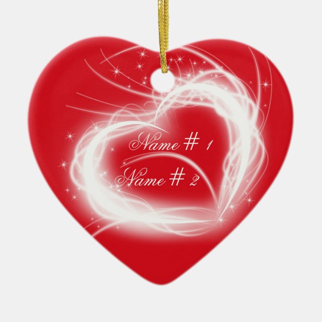 Enfeites de natal de amor (Frente)