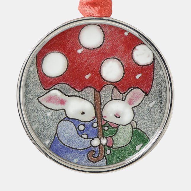 enfeites de natal de amores (Frente)