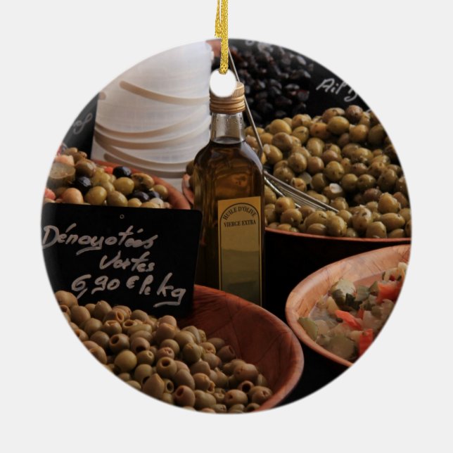 Enfeites de natal de azeitonas (Traseira)