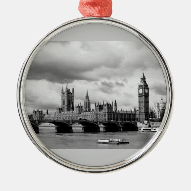 Enfeites de natal de Big Ben (Frente)