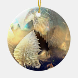 Enfeites de natal de bolhas de gelo