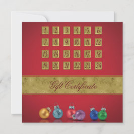 Enfeites de natal de Calendário Avançados