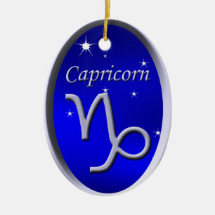 Enfeites de natal de Capricórnio