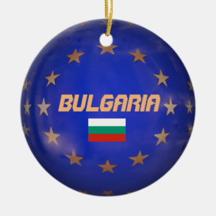 Enfeites de natal de Círculo Europeu da Bulgária
